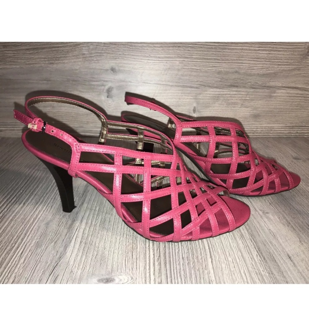 Pink Worthington Cut Out Heels, Size 8M, NEW